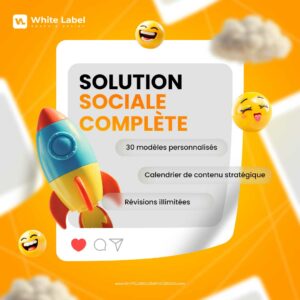 Conceptions de médias sociaux - SOLUTION SOCIALE COMPLÈTE