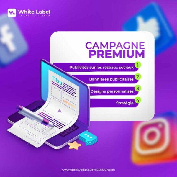 Contenu publicitaire - CAMPAGNE PREMIUM