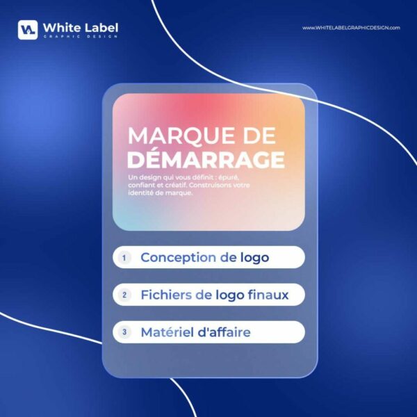 Image de marque & identité - MARQUE DE DÉMARRAGE